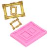 Food-Grade Silicone Silicone Photo Frame Mold Chocolate Clay Mold  Chocolate Candy