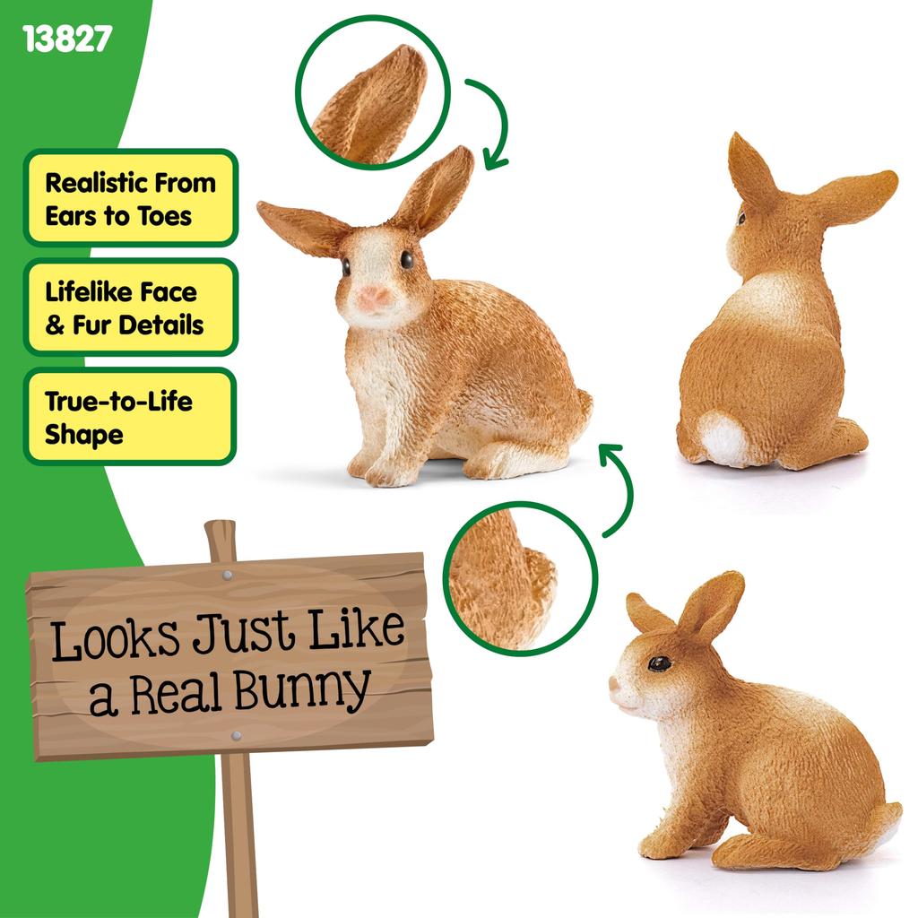 Schleich Farm World Rabbit Figure 13827