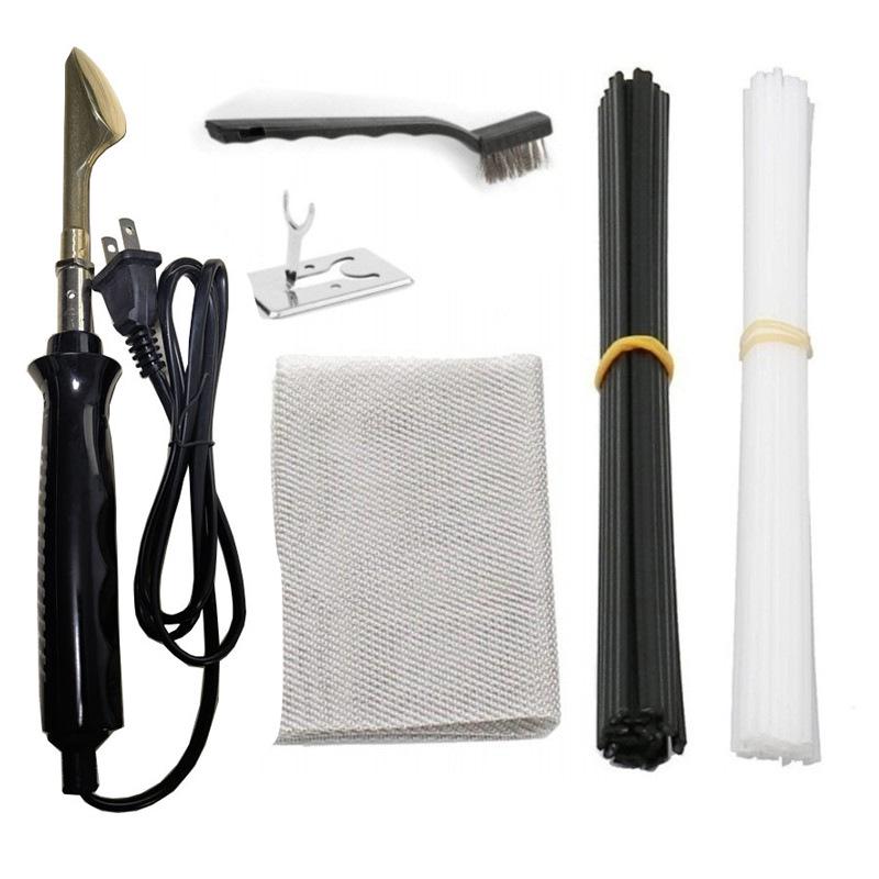 Electric Soldering Iron for Car Bumper Repair: Plastic Crack Welding and Auto Maintenance Tool Kit