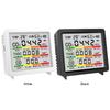 New Indoor Air Quality Monitor CO2 Carbon Dioxide CO Carbon Monoxide Detector PM2.5 Formaldehyde TVOC Air Quality Air Pollution with Digital Display
