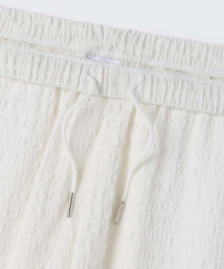 MUSINSA STANDARD WOMAN Women'S Smoked Wide Elastic Pants [Ivory]