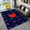 3D Transformers Cartoon Autobots Carpet Rug for Home Living Room Bedroom Sofa Doormat Decor,Kid Area Rug Non-slip Floor Mat Gift