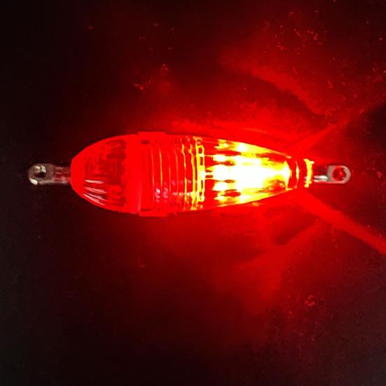 Underwater Fishing Lamp Waterproof Colorful LED Fish Luring Light Submersible Deep Drop Fish Attraction Gathering Lamp Fishing Accessories