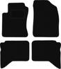 Black Velour Floor Mats For: Daihatsu Terios II SUV (2006-)