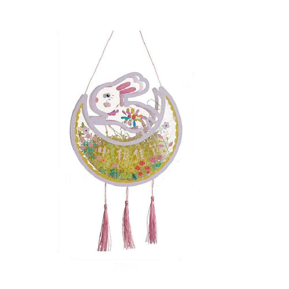 

Glowing Mid-Autumn Lantern Transparent Handmade Lanterns Cute Festival Lantern Kids Gift Style D
