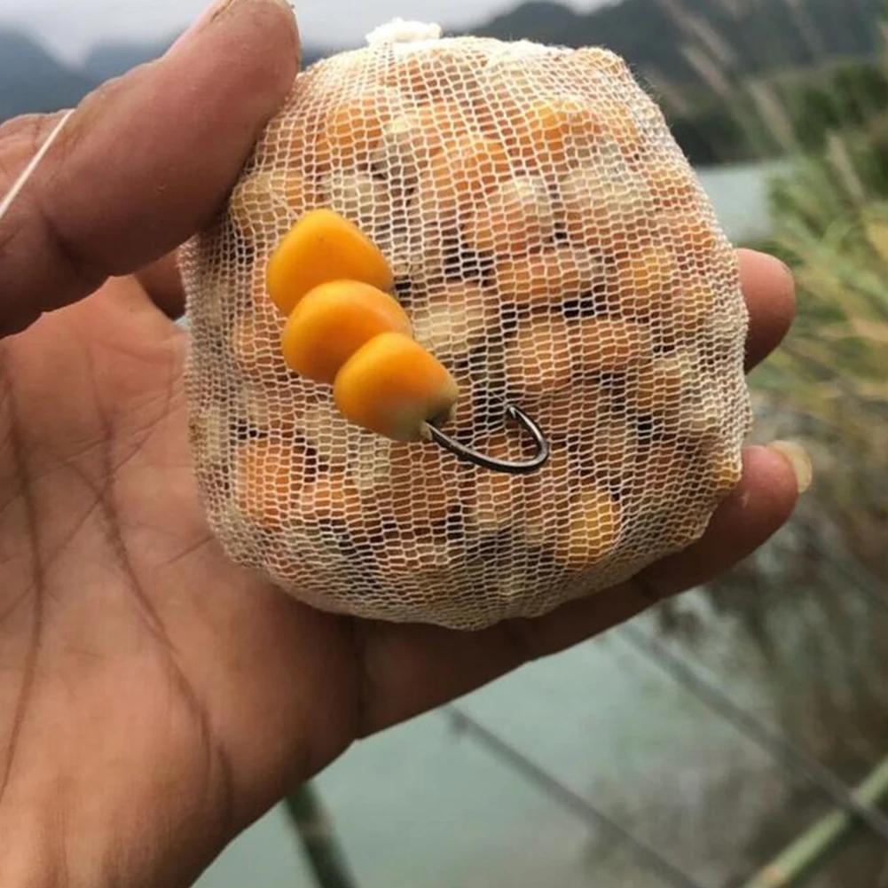 1-5PCS PVA Carp Fishing Mesh Fishing Lure Mesh Tube Tackles Water Soluble Bait Net Universal 18/44mm Fishing Tackles Accessories