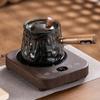 Thickened Smoke Grey Glass Teapot Set