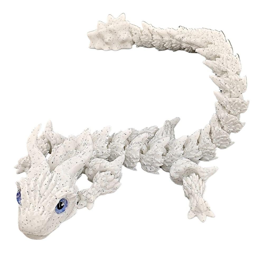 All-in-one Molding 3D Printed Dragon Chinese Dragon 3D Articulated Dragon Toys  Kid Gift