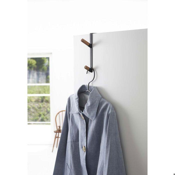 Porte Manteau Spécial Porte Door Noir