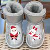 Children's Fleece-Lined Waterproof Snow Boots for Girls and Boys - Cute & Warm 2025 Winter Boots