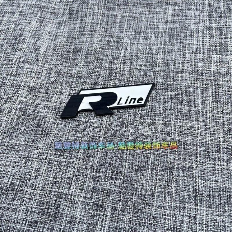 Suitable POLO modified R car label sticker rline tail label middle net label