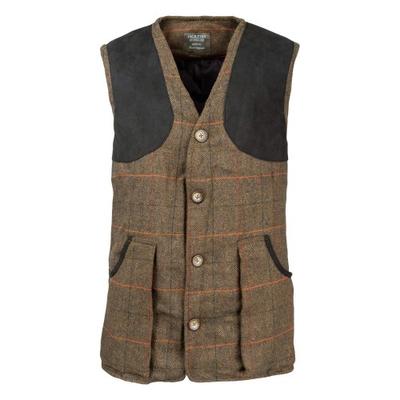 Jack Pyke Mens Tweed Shooting Waistcoat