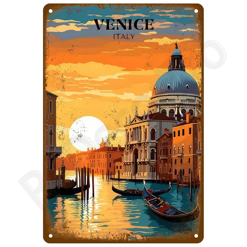 Metal Sign Poster Plates Bar Retro Wall Art Tin Sign Interior Outdoor Aesthetic Room Vintage Home Decor Items Decoration Luxury