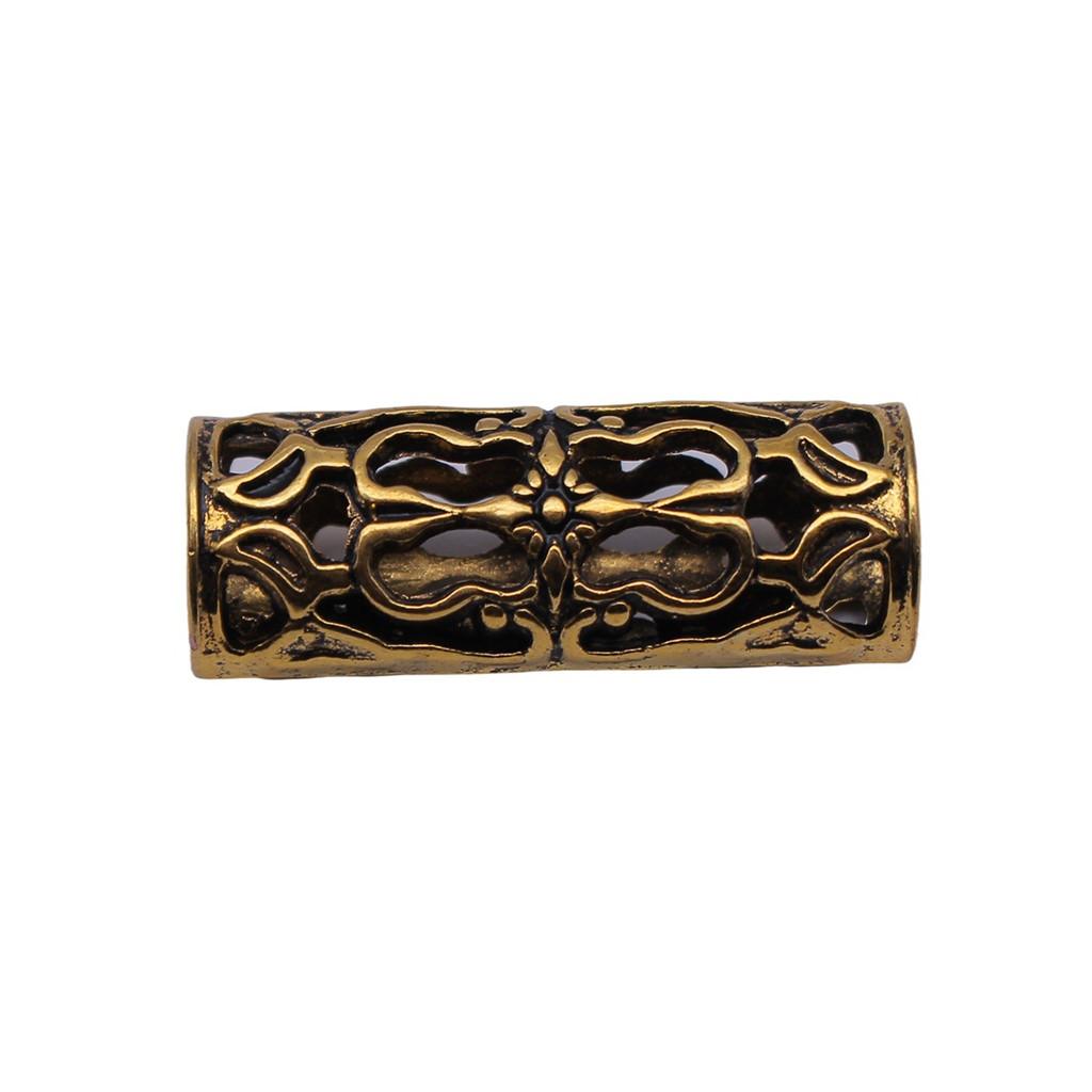 Tribal Pattern Tube Beads Charms Braided Spacer Beading For Jewelry Materials