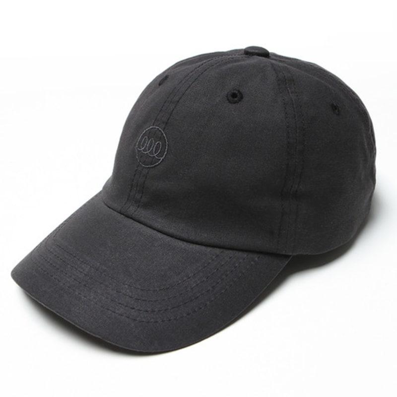 LELALES Black Wax Cotton Ball Cap