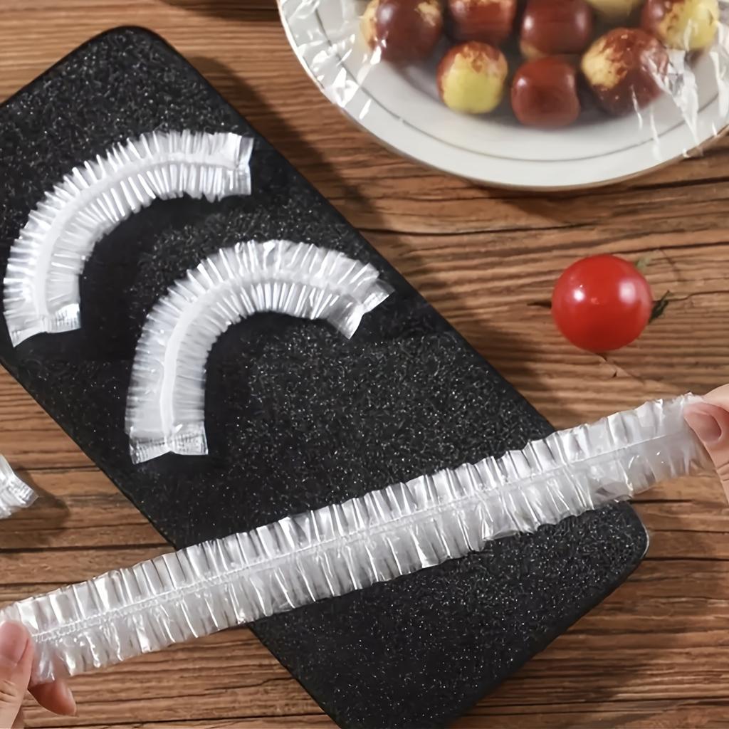 Opakovaně použitelný jednorázový obal na potraviny Plastový obal Odolná elastická víčka na potraviny na misky Elastické obaly na talíře do kuchyně sáček na potraviny