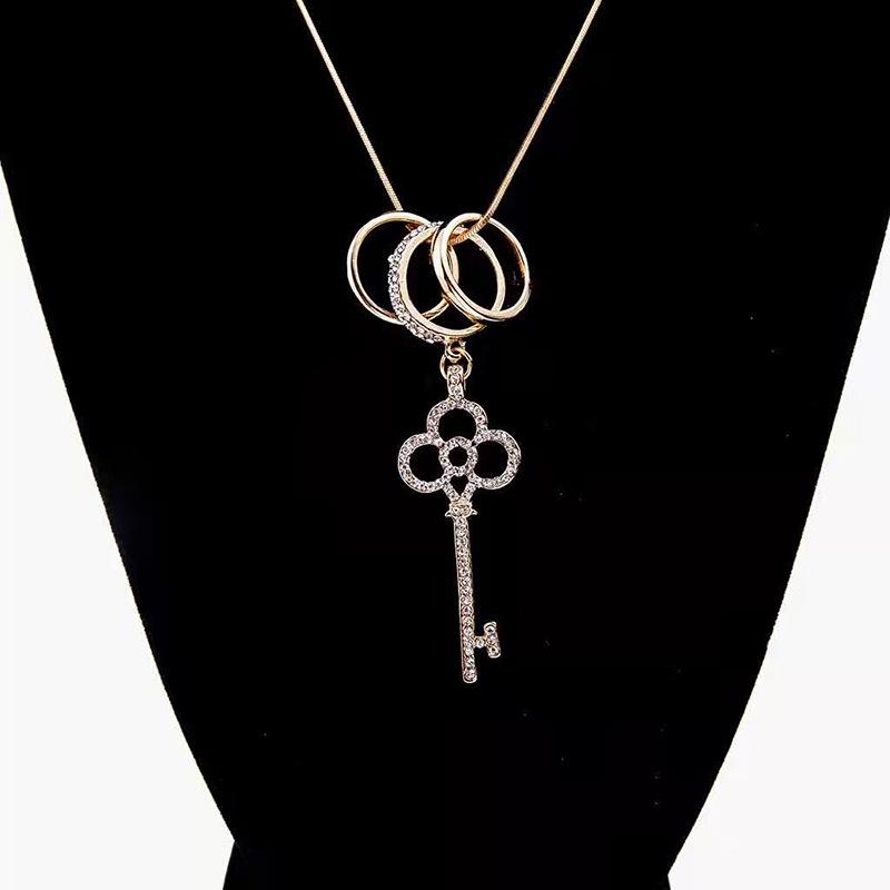 Women's Zodiac Ox Long Sweater Necklace - High-End Fashion Pendant