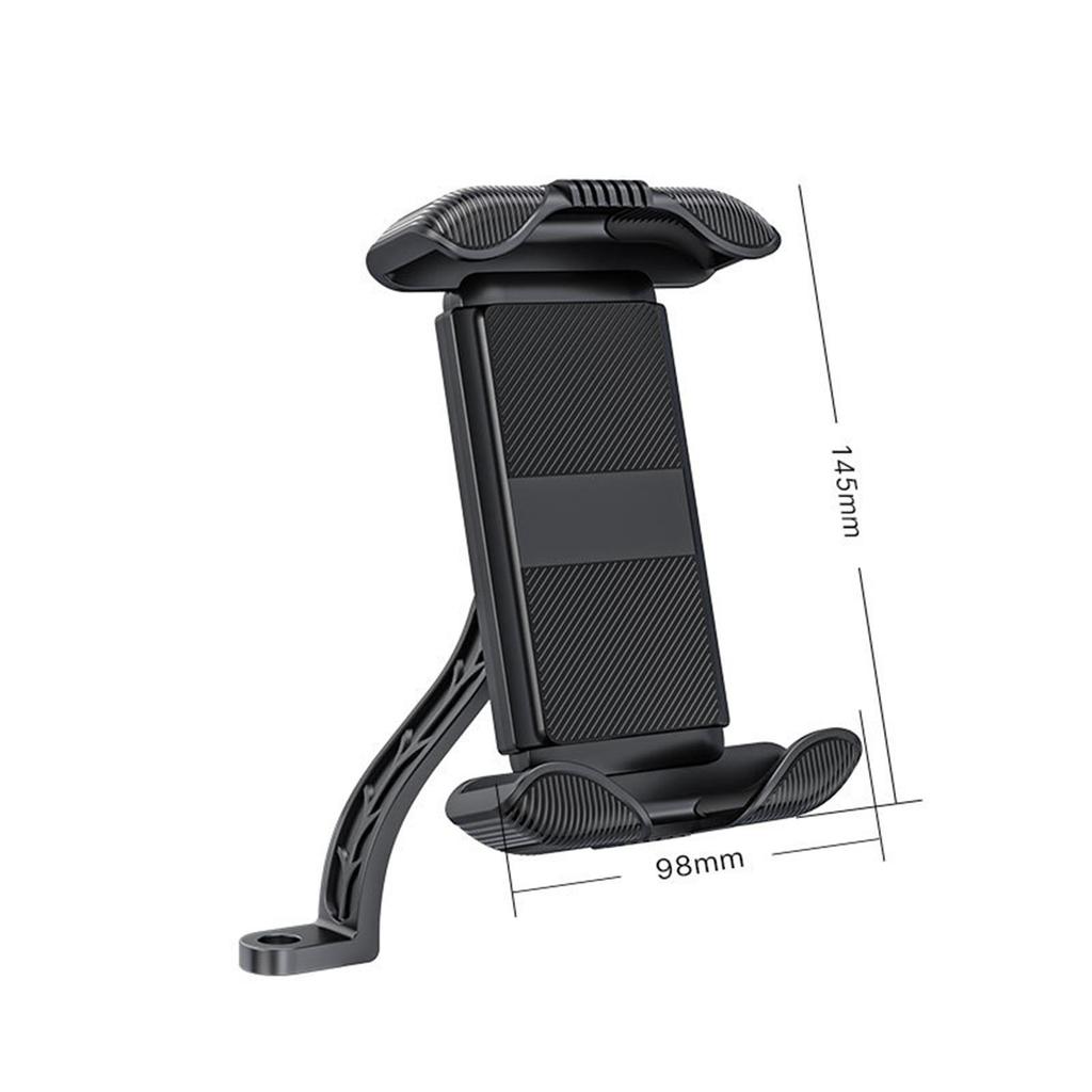 Motorcycle Phone Holder Stable Mount for 4.8-6.8 Inch Cycling