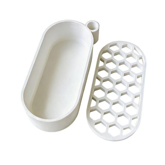 

3D Printed Scallion Leek Regrow Planter Hydroponic Growing Pot for Kitchen Window Multi-Hole Design Home Garden Vegetable Kit