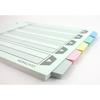 KOKUYO File Index Divider Card B6 5 Stacks 2 Holes 10 Sets Shiki-68