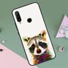Cute Raccoon For Huawei Nova 12i 12s 11i 8i 7i 9 10 SE Y90 Y60 Y70 Y72 Y61 Y91 P30 P40 Lite P60 Pro Case