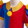 Das Erstaunliche Digitale Zirkus Cosplay Kostüm 3-12 Jahre Kinder Halloween Zirkus Pomni Overall Outfits Cartoon Party Outfit
