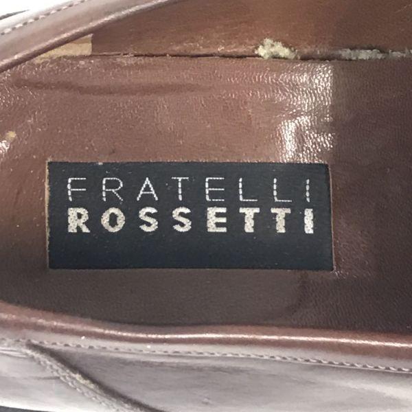 Fratelli Rossetti Leather McKay Coin Loafer 7.5 26 Brown Business Dress Shoes(USED)