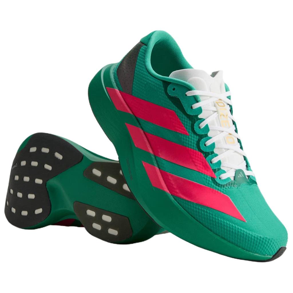 adidas Adizero Evo SL Court Green Lucid Red Cloud White Men Sneakers JQ4440