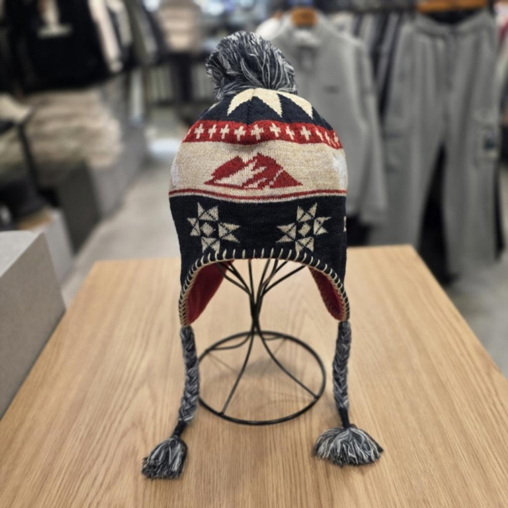 Jeep_Surgery Jacquard Knit Pom-Pom Hat_JP4GCU803 ivory