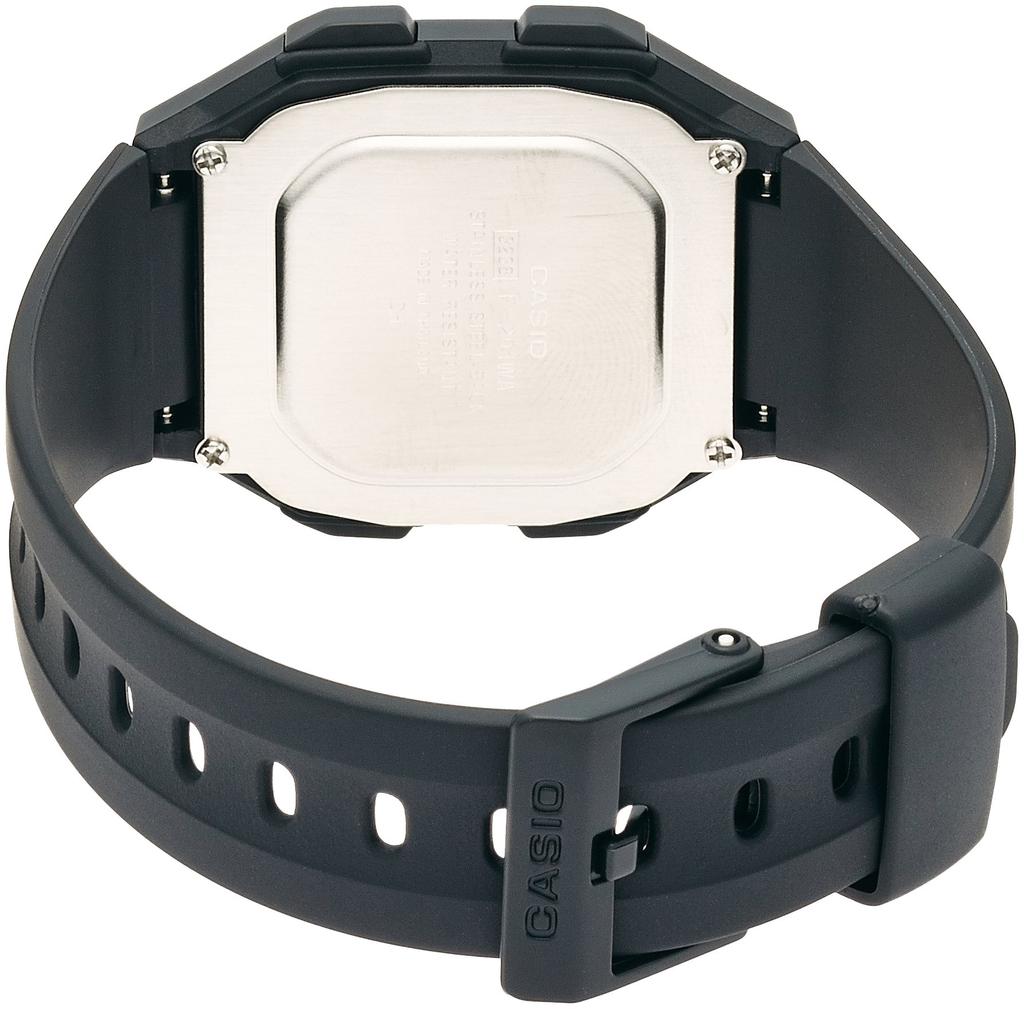 Watch Casio Collection Standard Black [Casio] (old Model) F-201WA-9AJF