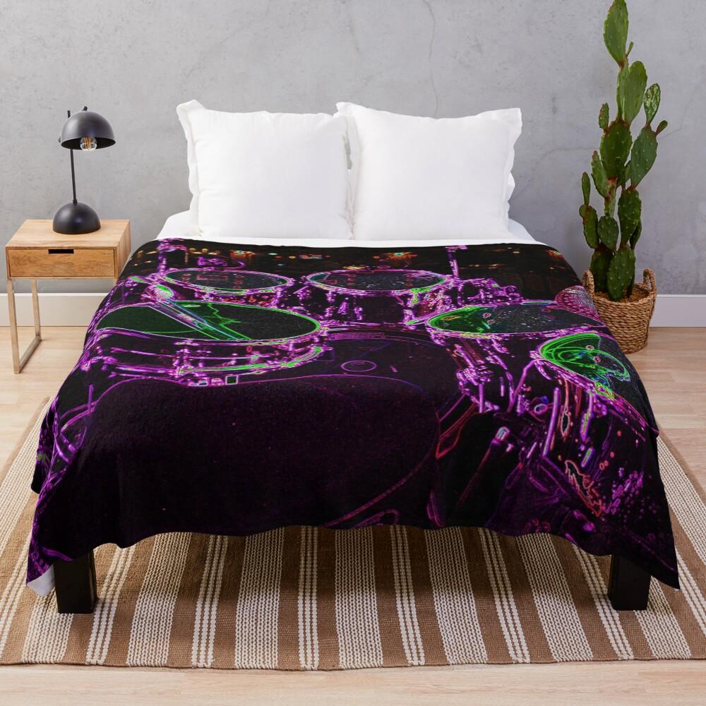 Drums Throw Blanket