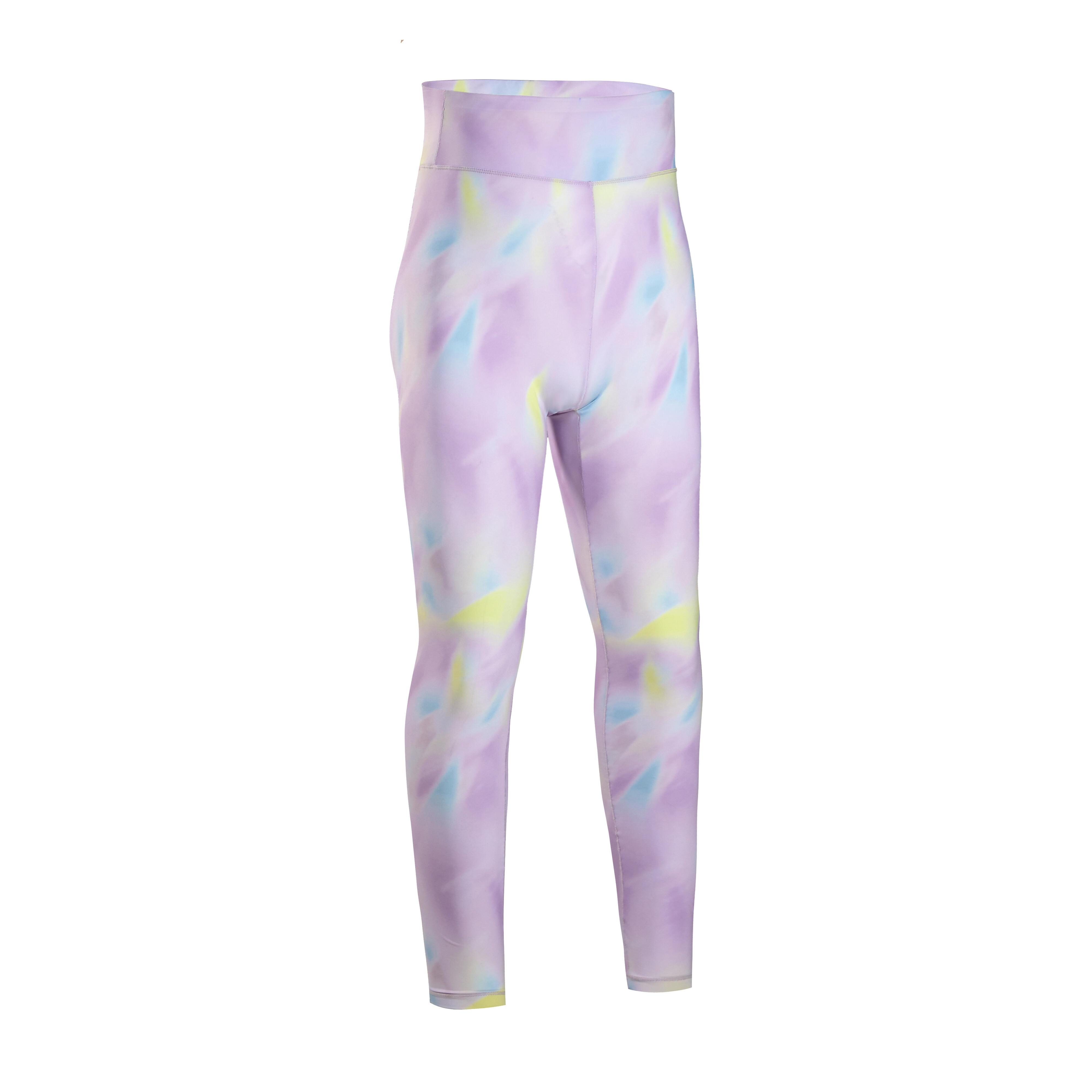 

DECATHLON Lightweight Quick Drying Sunscreen Leggings for Kids in Purple 10-11Y фиолетовый