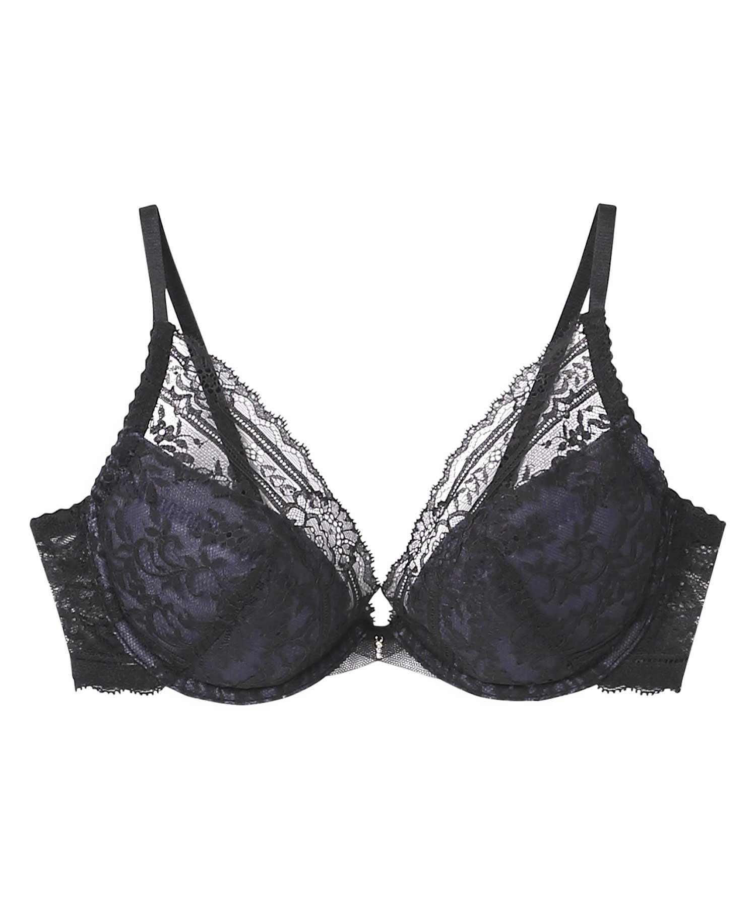 

Бюстгальтер Легкий и удобный в носке Дизайн силуэта груди с естественным округлением Бюстгальтер BYJ486 BL C70 [Amphi] Без косточек [Hane Bra] Женский