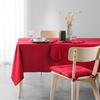 Serviettes de table - Mistralines - Lot de 3 - Coton recyclé - 40 x 40 cm - Rouge