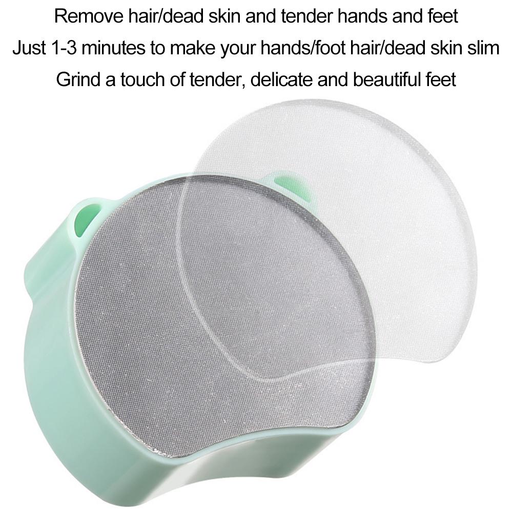 1Pc Nano Glass Foot Grinder To Remove Dead Skin Calluses Foot Plate File To Heel Scraping Sole Skin Pedicure Grinding Stone