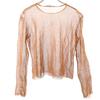 CELINE Long sleeve race Cut S Orange Women Used