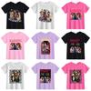 Neues KATSEYE Kinder Sommerkleidung für Babys und Kleinkinder - Rundhals, Leicht, Kurzärmeliges T-Shirt Top