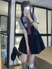 Petite Summer College-Style Skirt Set: Slim, Sweet & Cool
