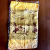 Used Botanical pattern stole yellow