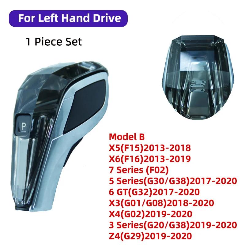 1 Piece Set Crystal Gear Shift Knob Lever For BMW G20 G21 iX3 G08 X3 G01 X6 G06 X7 G07 X5 G05 Automatic Crystal Gear Handle