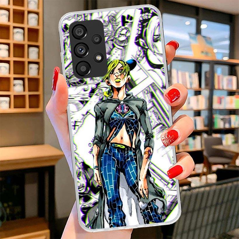 JoJo Bizarre Adventure Jolyne Cujoh Phone Case For Samsung Galaxy A17 A37 A57 A16 A26 A36 A56 A15 A25 A35 A55 A14 A24 A34 A54 A1