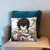 B-Bungo Stray D-Dogs Dazai Pillow Case Cover Square Sofa With For Pattern Comfortable Cushion Suitable Of Room