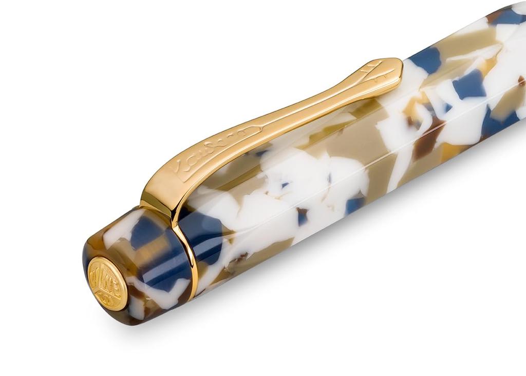 Kaweco EF Extra Fine Fountain Art Sport Officially Imported Pen, Terrazzo, 11000200,