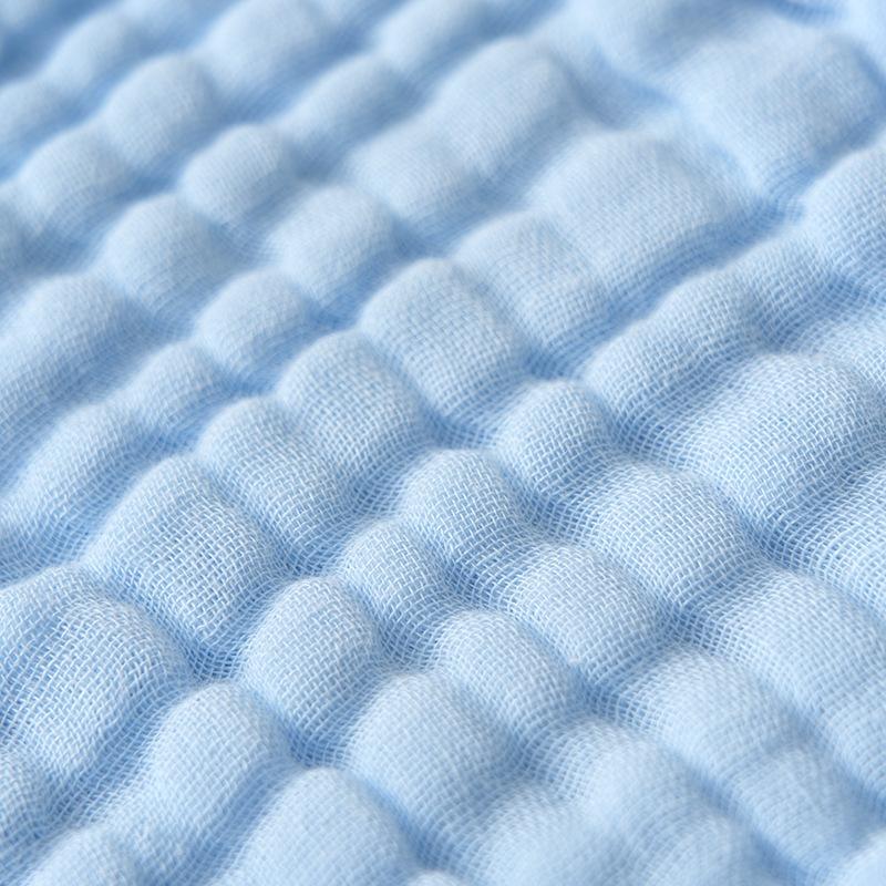 6 Layer 100% Soft Cotton Muslin Cloths for Baby Burp Solid Color Face Hand Towel Newborn Soft Gauze Squares Towel for Toddler