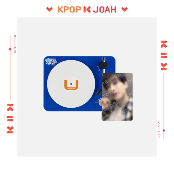 

(TURNTABLE BLUETOOTH SPEAKER SET) SUPER JUNIOR 20th Anniversary MD KYUHYUN