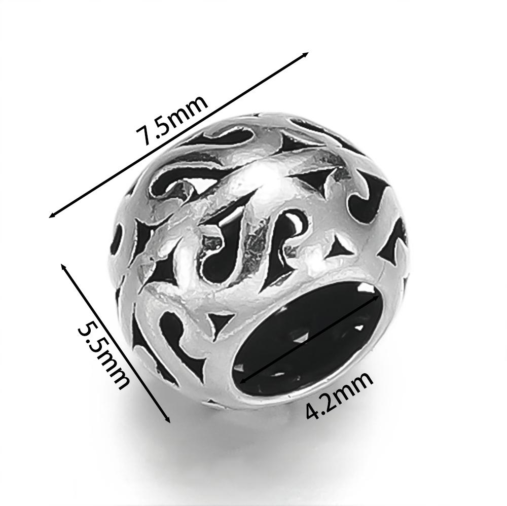 1pcs/lot 925 Sterling Silver Various Shape Silver Color Beads For DIY Jewelry Necklace Bracelets Making Supplies Accessories