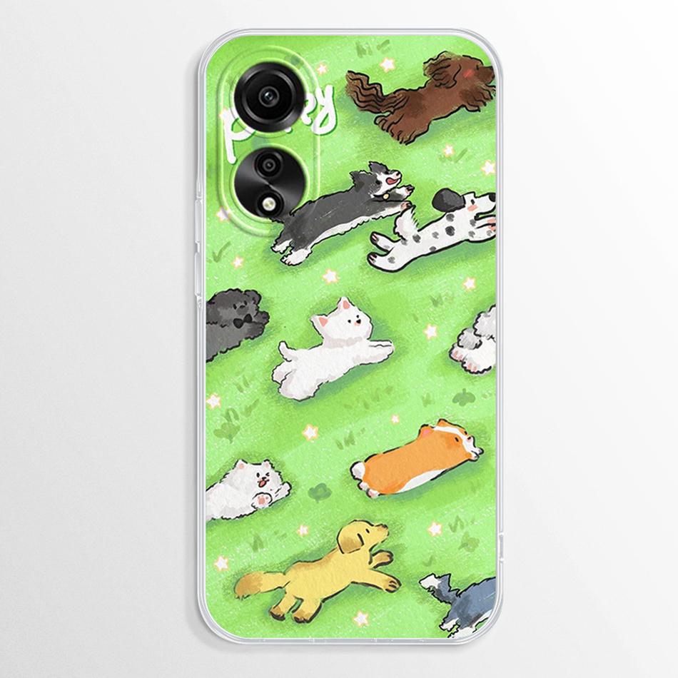 Pentru Oppo A38 A18 A78 A58 4G Carcasă Fundas Marmură Transparentă TPU Rezistentă la Șocuri Coque Pentru OppoA78 OppoA58 OppoA38 OppoA18 4G Moale Capa Carcase