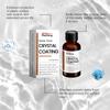Rayhong Car Plastic Parts Crystal Coating 30ml with Sponge, Plastic Restorer & Ceramic Coating for Automotive Interior & Exterior