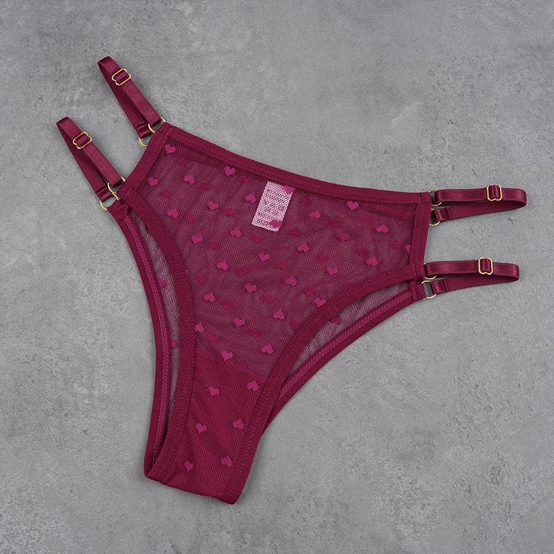 

FINETOO 1 шт. прозрачные стринги сексуальные кружевные трусики-стринги с двумя бретельками женское нижнее белье удобные бразильские трусики дышащие трусики L&1pc
