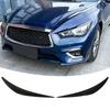2Pcs Headlight Eyebrow Left Right Fade Proof Front Headlight Eyelid Trim Replacement for    0 2014 to 2023